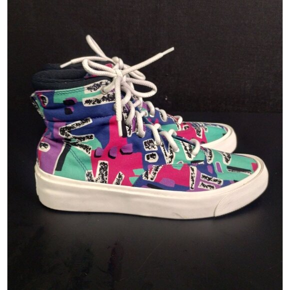 Converse Unisex Multicolor High-top Shoes/Sneakers Size  11Men-12.5 Women SKU 22 main image 4